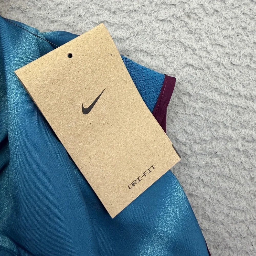 Nike Shorts Kids Medium Blue Stripe Dri-FIT‎ Running Training 3.5